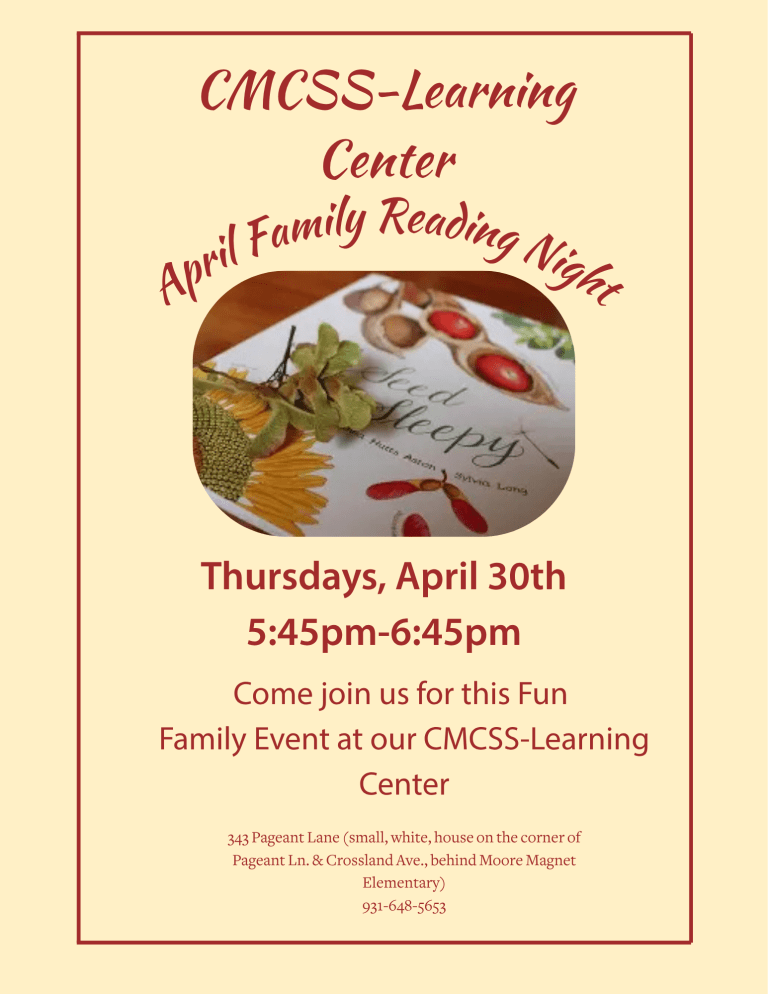 CMCSS Learning Centers